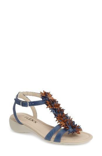 Women's The Flexx Glad All Over Sandal .5 M - Blue