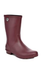 Women's Ugg Sienna Rain Boot M - Burgundy