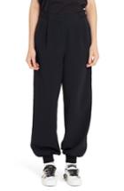 Women's Dolce & Gabbana Logo Stripe Cady Joggers Us / 38 It - Black