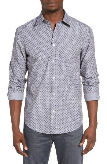 Men's Ben Sherman Mod Fit Paisley Dot Woven Shirt