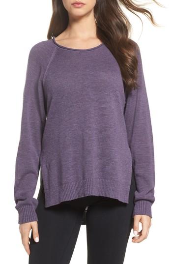 Women's Ugg Estela High/low Sweater - Purple