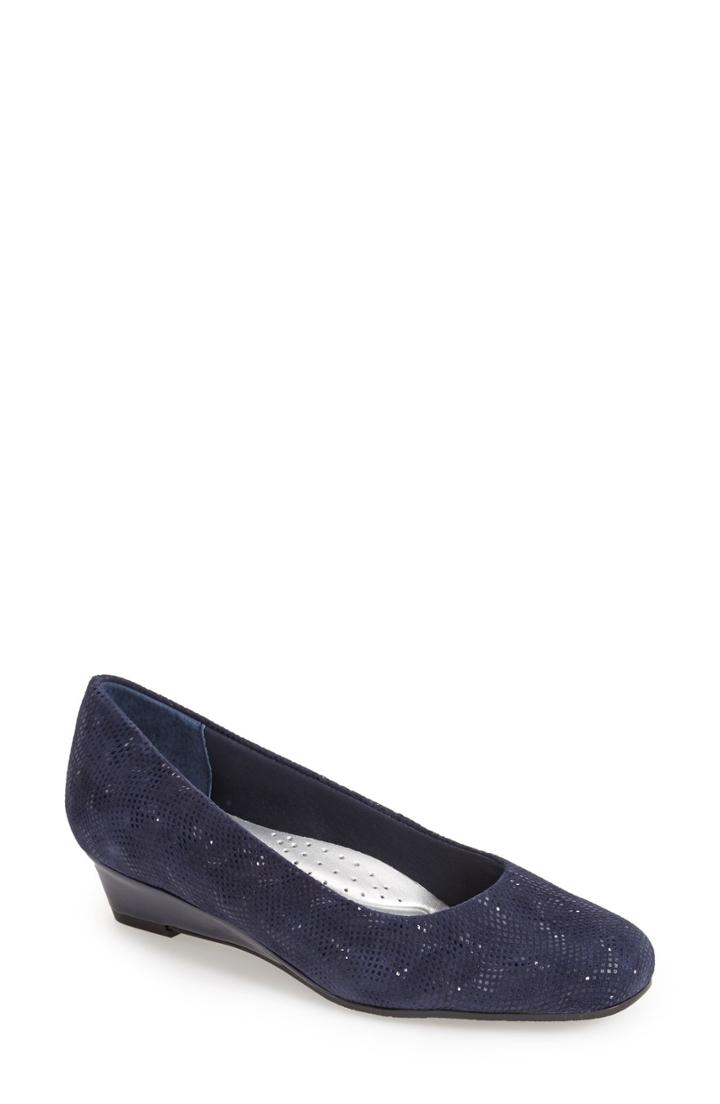 Women's Trotters 'lauren' Pump Ww - Blue