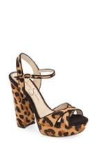Women's Jessica Simpson 'naidine' Platform Sandal M - Black