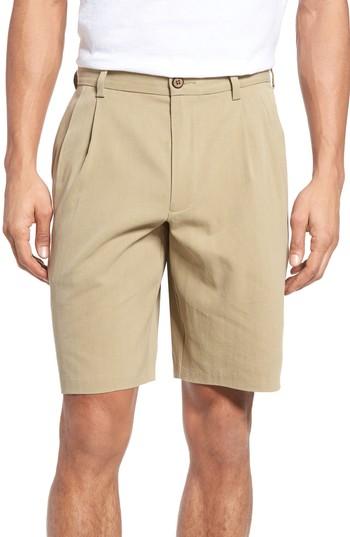 Men's Tommy Bahama St. Thomas Pleated Shorts - Black