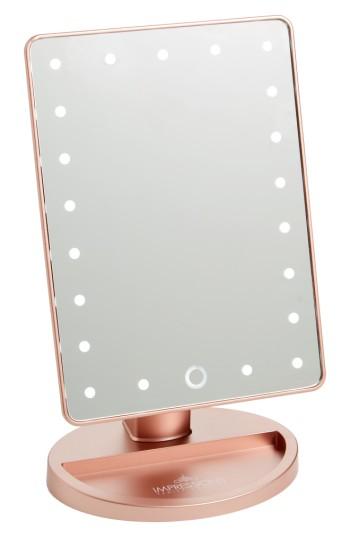 Impressions Vanity Co. Touch 2.0 Led Vanity Mirror, Size - Rose Gold
