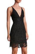 Women's Dress The Population Ava Lace Minidress - Black