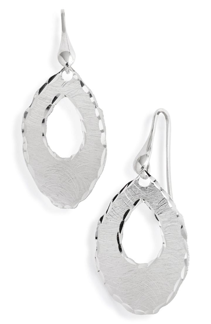 Women's Karen London Satin Droplet Earrings