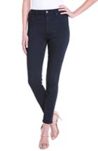 Women's Liverpool Jeans Company Bridget High Waist Skinny Jeans - Black