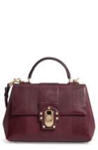 Dolce & Gabbana Medium Lucia Leather Satchel -