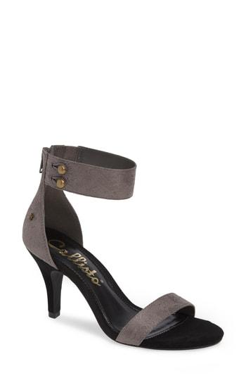 Women's Callisto Catalog Velvet Sandal M - Grey
