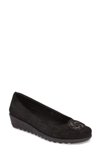 Women's The Flexx 'run Away' Wedge .5 M - Black