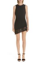 Women's Haney Reese Asymmetrical Silk Blend Dress - Black