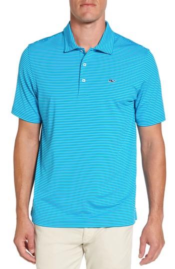 Men's Vineyard Vines Wilson Stripe Jersey Polo