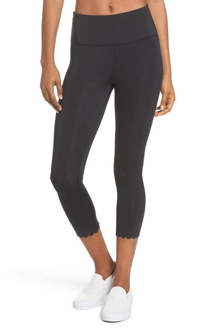 Women's Kate Spade New York Scallop Crop Leggings