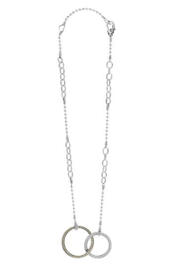 Women's Lagos Enso Diamond Pendant Necklace