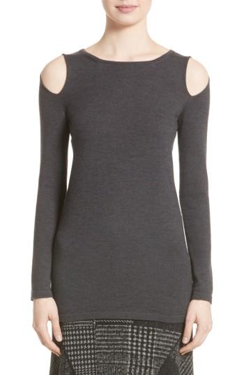 Women's Fuzzi Cutout Merino Wool Sweater