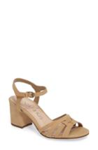 Women's Sole Society Paulina Block Heel Sandal .5 M - Brown