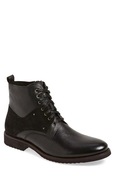 Men's Zanzara 'tivoli' Plain Toe Boot M - Black