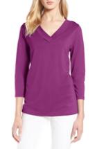 Women's Halogen V-neck Tee