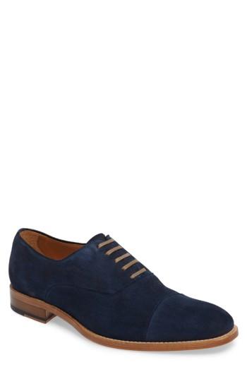 Men's Maison Forte Sicario Cap Toe Oxford .5 M - Blue