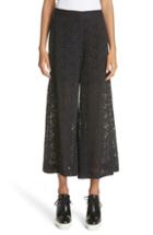 Women's Stella Mccartney Lace Culottes Us / 38 It - Black