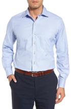 Men's David Donahue Print Sport Shirt