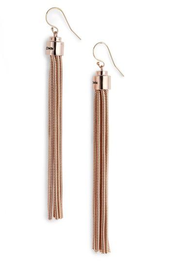 Women's St. John Collection Chain Tassel Earrings