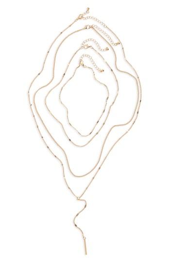 Women's Bp. Set Of 4 Layered Necklaces