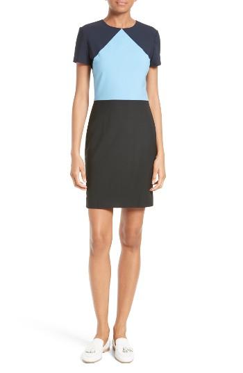 Women's Diane Von Furstenberg Colorblock Sheath Dress