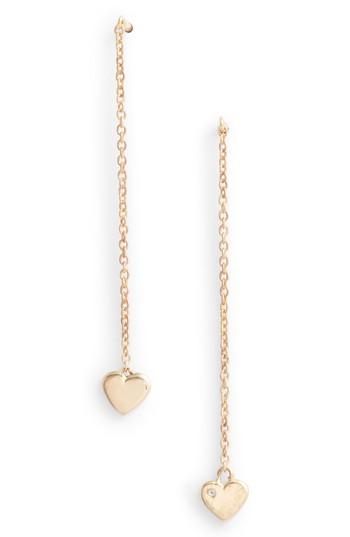 Women's Shy By Se Heart Threader Earrings