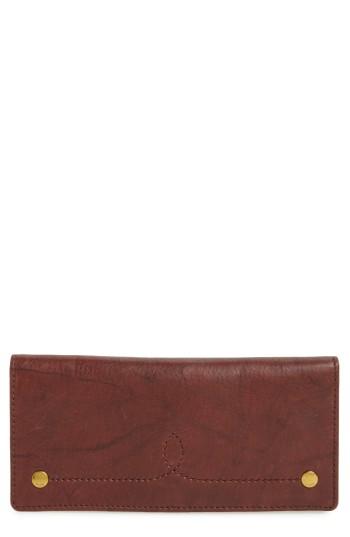 Women's Frye Campus Rivet Slim Leather Wallet -