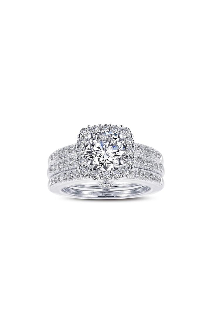Women's Lafonn Infinite Love Simulated Diamond Wedding Ring Set
