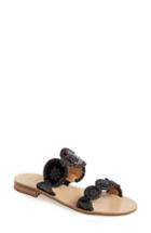 Women's Jack Rogers 'lauren' Sandal .5 M - Black