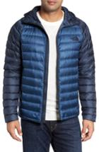 Men's The North Face Trevail Water Repellent Packable 800-fill-power Down Hooded Jacket - Blue