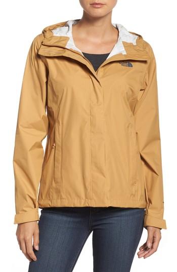Women's The North Face Venture 2 Waterproof Jacket, Size - Beige