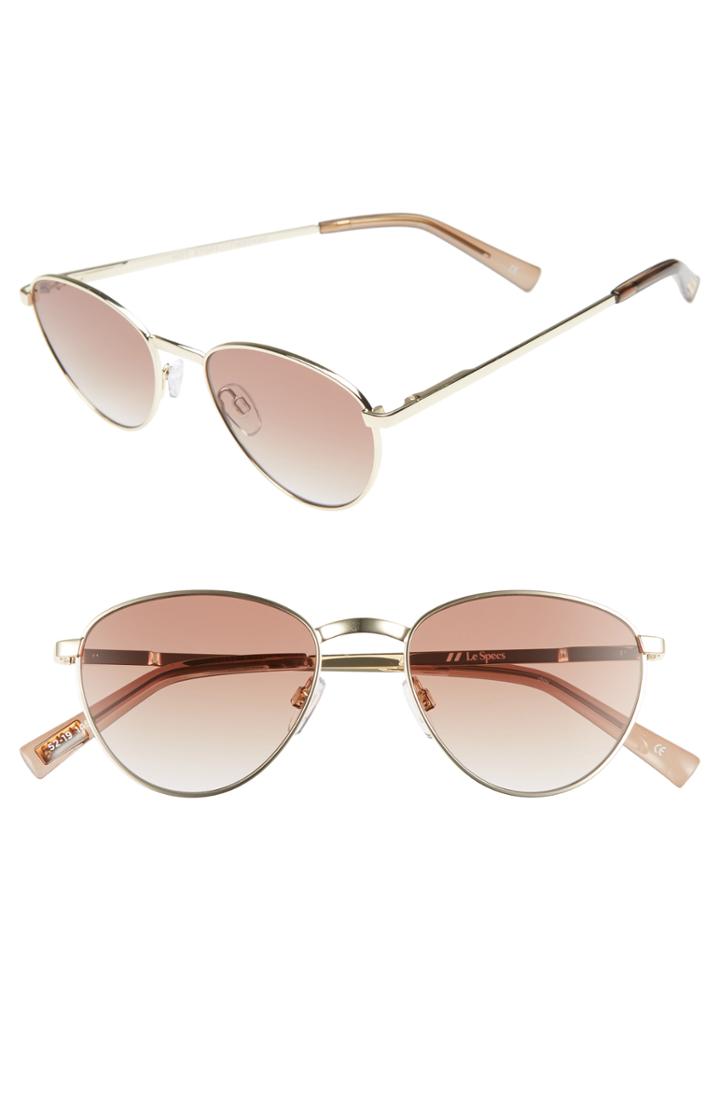 Women's Le Specs Hot Stuff 52mm Oval Sunglasses -