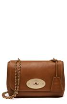 Mulberry Lily Convertible Leather Crossbody Clutch - Brown