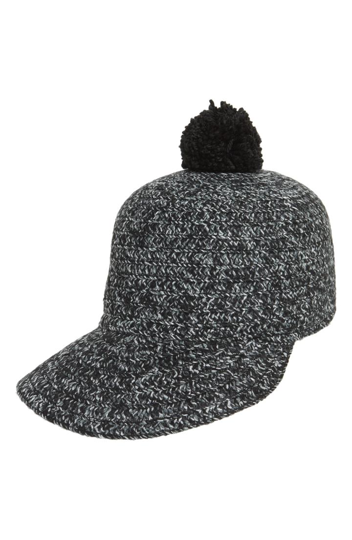 Women's Leith Pom Tweed Cap -