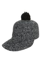 Women's Leith Pom Tweed Cap -