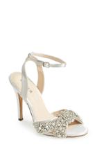 Women's Menbur 'vera' Rhinestone Pump Eu - Grey