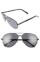 Men's Ted Baker London 62mm Polarized Aviator Sunglasses - Gold