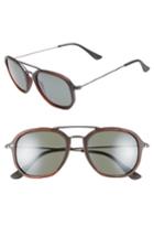 Women's Prive Revaux The Dale Polarized 52mm Sunglasses - Matte Brown Demi