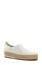 Women's Ed Ellen Degeneres Garance Platform Espadrille .5 M - White