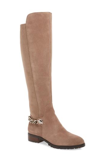 Women's Karl Largerfeld Paris Skylar Knee High Boot M - Beige