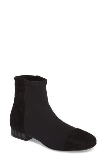 Women's Taryn Rose Anna Bootie .5 M - Black