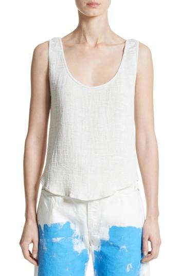 Women's Simon Miller Shoshone Rib Tank - Ivory
