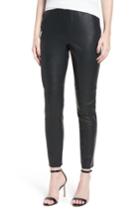 Women's Cupcakes And Cashmere 'liliana' Faux Leather Leggings, Size - Black