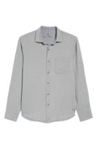 Men's Tommy Bahama Seaspray Breezer Standard Fit Linen Sport Shirt, Size - Grey