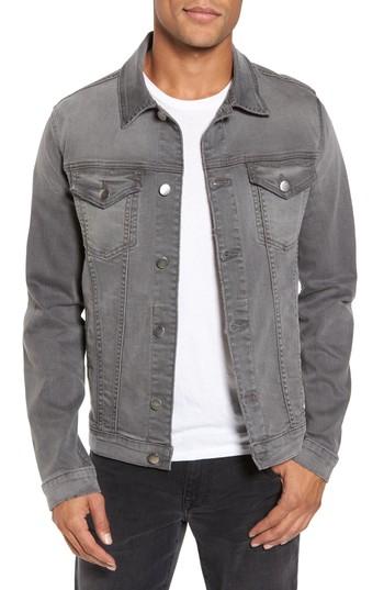 Men's Frame L'homme Denim Jacket - Grey