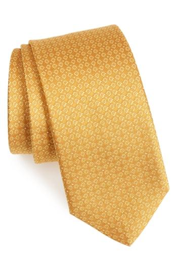 Men's Salvatore Ferragamo Elva Print Silk Tie